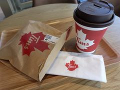 浓醇拿铁-Tims天好咖啡·贝果(凯德大峡谷购物中心店)