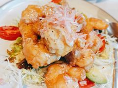 柚子沙拉芥末虾球-三号黄浦会Canton Table