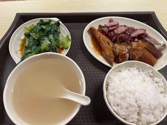 叉烧拼鹅饭-鹅最好(南光店)