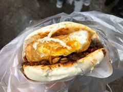 蛋菜夹馍-老马家马蓉蛋菜夹馍·腊牛肉夹馍(回民街店)