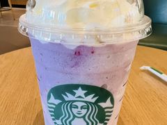 芝士蓝莓啵爆星冰乐-星巴克(天津SM城市广场店)