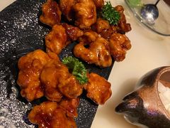 雪花糖醋里脊-绿茶餐厅(石家庄万象城店)