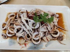 葱油火箭蛸-北方饺子王·海肠捞饭·海鲜锅(山大店)