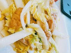面筋扒白菜-悦宾饭馆(翠花胡同店)