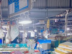 -霞涌市场海鲜摆卖区