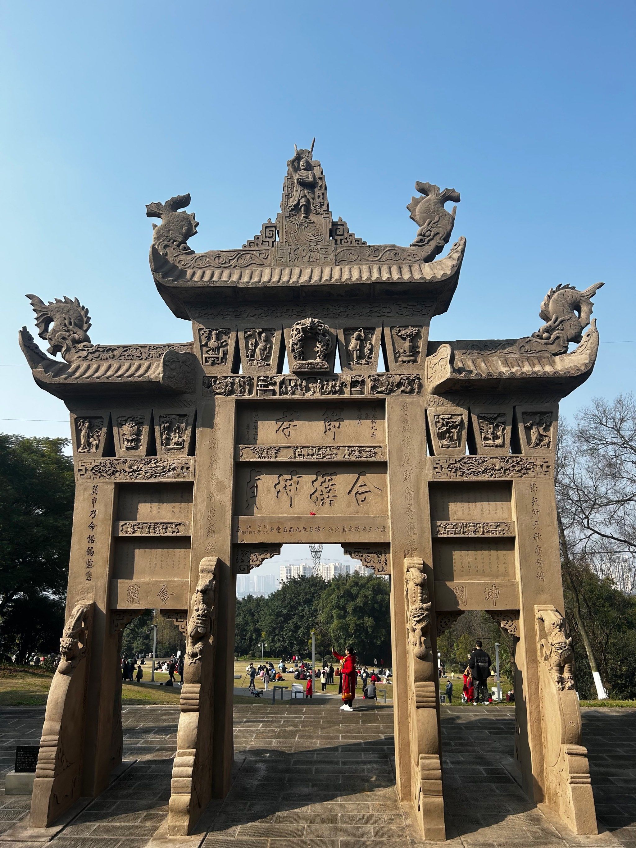 照母山真的很适合周末散步呀