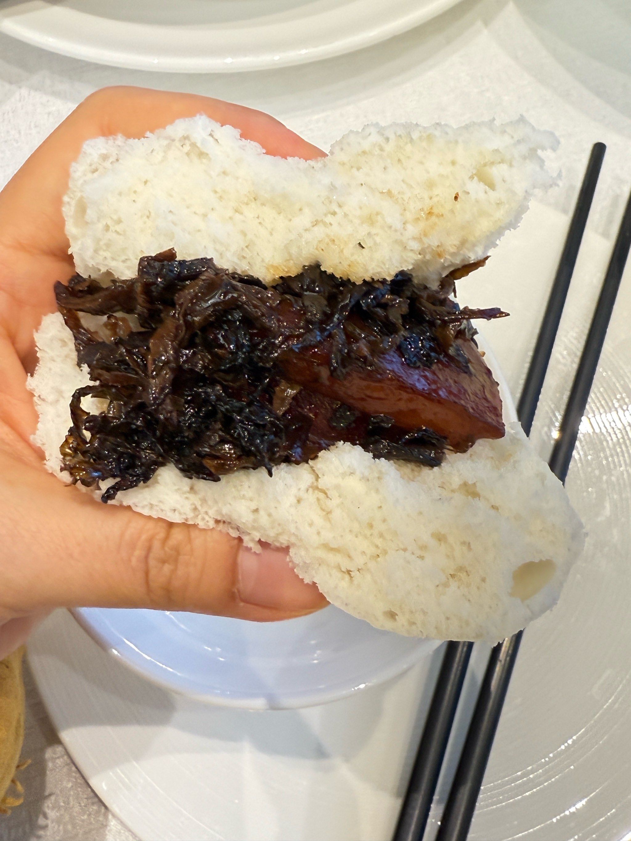 谁不爱这一口馒头夹肉