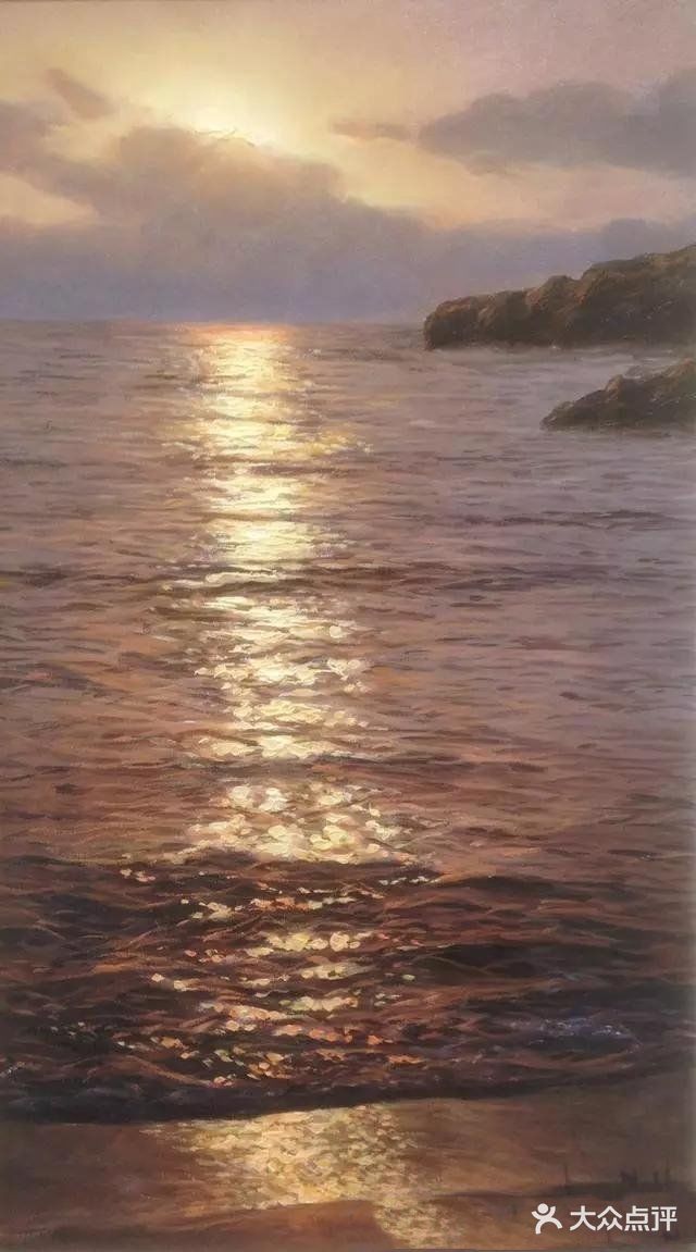 📷神奇的硅质颜料海景画