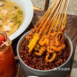 南京川菜❗️双拼水煮牛肉拌面🍜太好吃咯