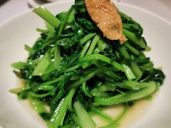 鸡毛菜炒腐衣-玫瑰厅上海菜(兴国路店)