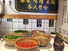 自助调料区-受气牛肉·耙牛肉火锅(水晶郦城店)
