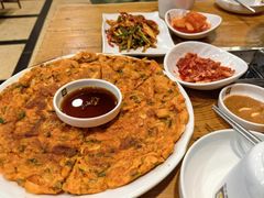 泡菜饼-喇喇排骨火锅·传统韩式脊骨汤(望京西园总店)
