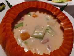 椰汁有机南瓜香芋茨实-闻见中国海南菜(K11店)