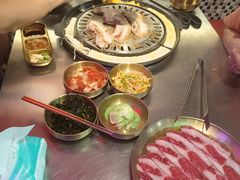 餐前开胃菜-釜山火炉·海鲜烤肉(紫藤路店)