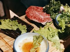 -明洞阿姨·韩式酱蟹烤肉·创意料理(三元桥店)