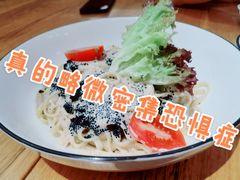 和风青芥末黑蟹籽杂菇扁意粉-森Some Fusion(荔湾店)