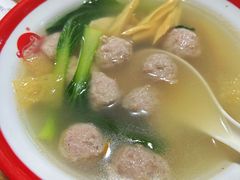 生汆丸子汤-子午路张记肉夹馍(小寨西路店)