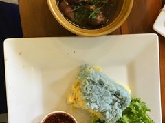 -蝶豆花蓝面条