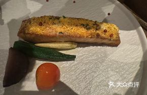 Salmon with Parmesan Cheese