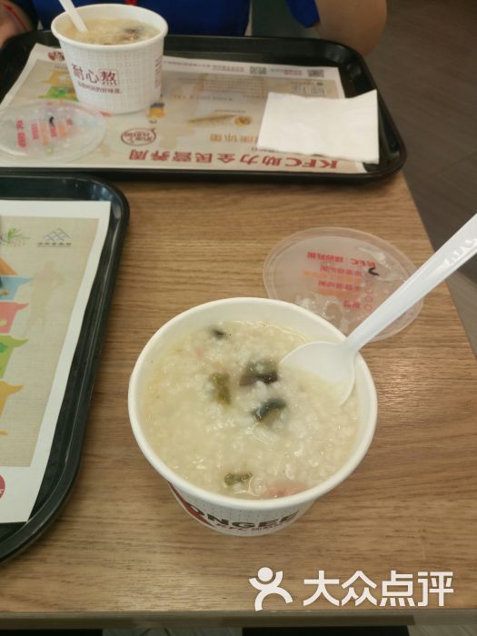 肯德基(八一店)皮蛋瘦肉粥图片 - 第2张