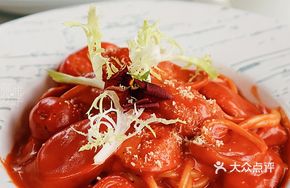 German Cheese Sausage Tomato Pasta