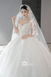 点击看大图 -艾拉·女王婚纱礼服馆