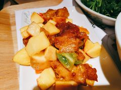 苹果炒鸡肉-老乡鸡(上海白玉兰广场店)