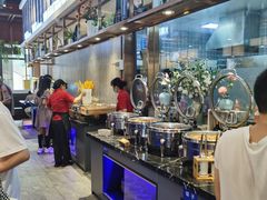 自助取餐区-非烤勿扰韩料自助烤肉(松山湖万科店)