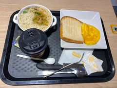 炒蛋厚多士拼火腿粟米通粉-大家乐(广州宝岗店)