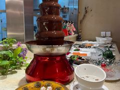 巧克力喷泉-天伦松鹤大饭店·欣妮咖啡