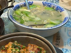 丝瓜浸鱼滑-米庄·原味私房菜(骏壹万邦店)