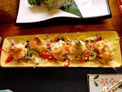 芝士虾球沙拉-季夏金枪鱼牛排自助餐厅(海悦天地店)