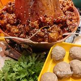 终于吃到火锅鸡了！
