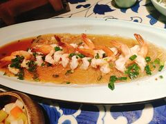 蒜蓉粉丝凤尾虾-绿茶餐厅(布吉万象汇店)