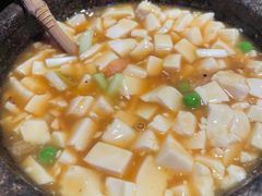 石锅鸡汤豆腐-绿茶餐厅(财富购物中心店)