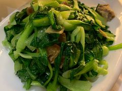 青菜炒油渣-眷江南之小蓝鲸(王府大街店)