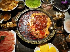 牛油全红汤锅底-黄家码头老火锅(解放碑旗舰店)
