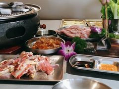 -围炉肉舍•炭烤活鳗•丹东海鲜烤肉(步行街店)