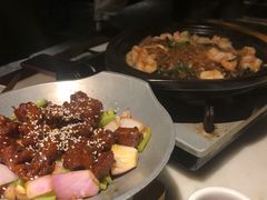 蒜香蜜汁排骨-绿茶餐厅(深圳龙华天虹购物中心店)