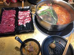 麻辣鸳鸯锅-手选潮汕鲜活牛肉火锅(二七广场店)