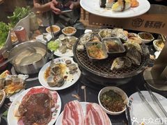 -韩京炭火烤肉自助料理(柯桥万达店)