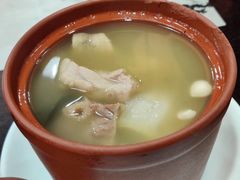 菜胆炖白肺-尝囍煲仔小菜