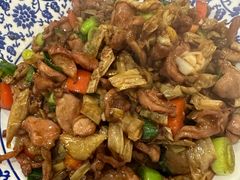白辣椒炒鸡胗-新新湘菜馆(新中街二条店)