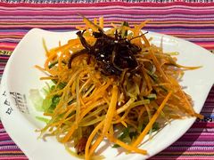 鸡枞菌素菜丝-香巴拉云南餐厅(华莱坞店)