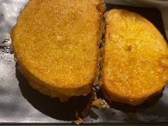 鸡蛋裹炸馒头片-小吊梨汤·北京菜·烤鸭(鸟巢店)