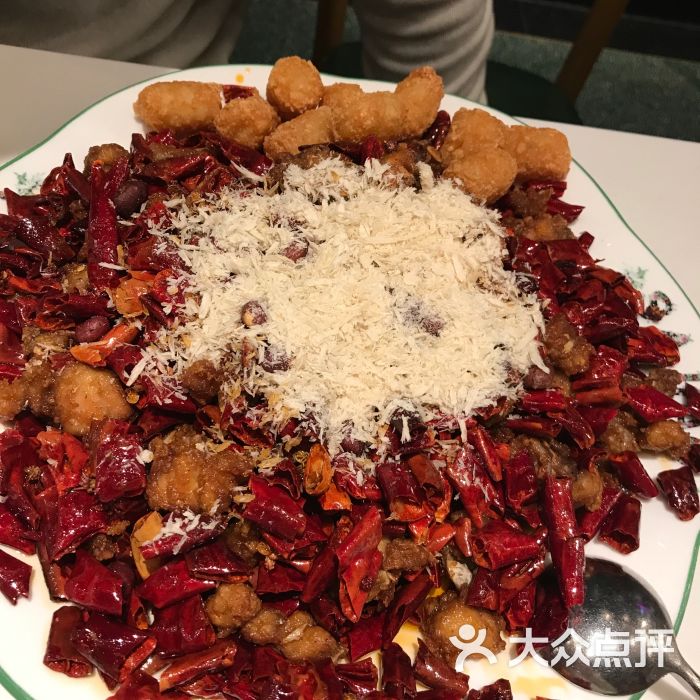 撒椒(中山公园龙之梦店)-撒椒辣子鸡-菜-撒椒辣子鸡图片-上海美食