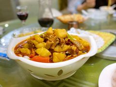 新疆大盘鸡-新疆红柳花餐厅(新洲店)