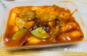 芝士夹心辣炒年糕