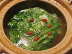 上汤浸油麦菜-大良毋米粥 · 粥底火锅(岭南天地店)