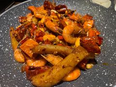 平锅香辣虾-慕湘精致湖南菜(水贝店)